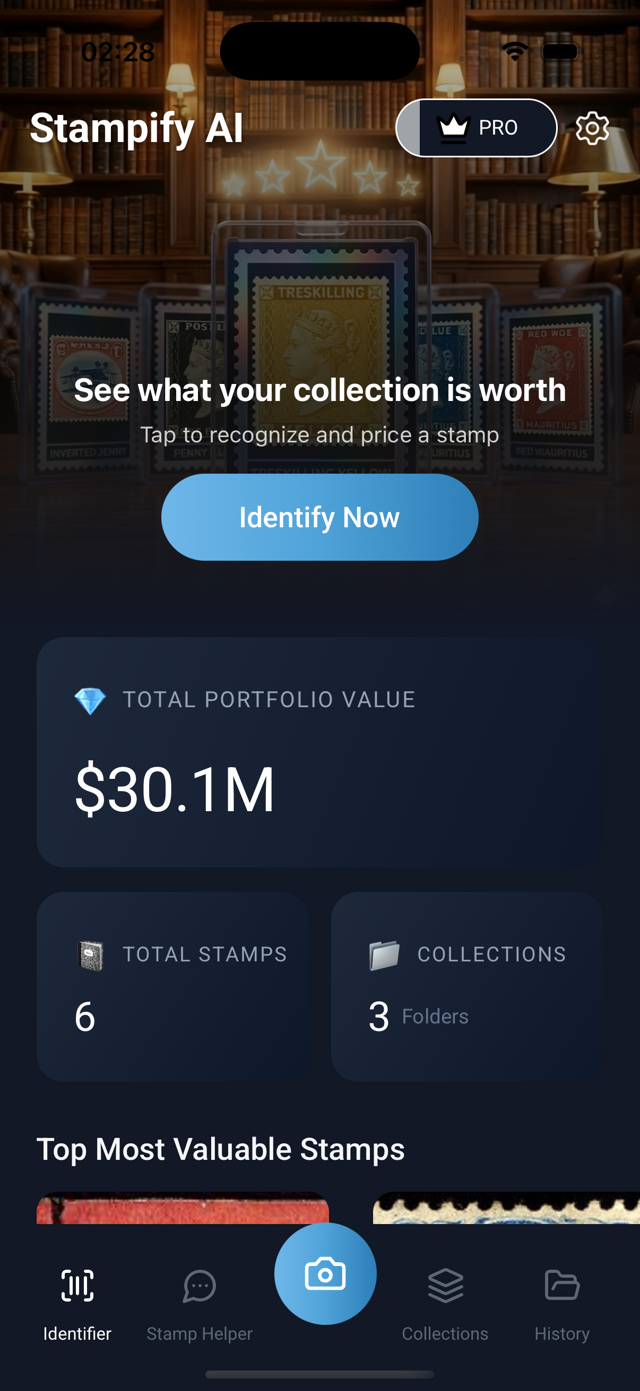 Stampify AI App Screenshot